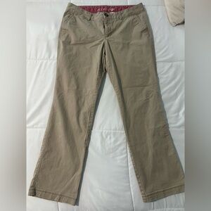 Dockers khaki boot cut pants